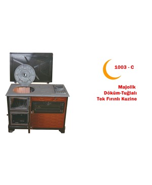 Kestek 1003 C Tek Fırınlı Kuzine Soba