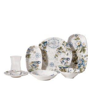 !!!Korkmaz A8743 Doğa Coll. 26 P Kahvaltı Takımı
