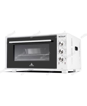 İtimat 8020 Mini Fırın Çift Camlı (50 Lt) Beyaz