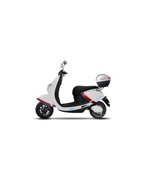 Kral KR-204 Castor Elektrikli Motorsiklet Beyaz
