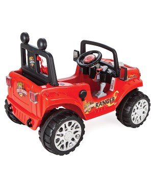 Pilsan Ranger Akülü Jeep 12v Kumandalı ( Kırmızı ) 05 107
