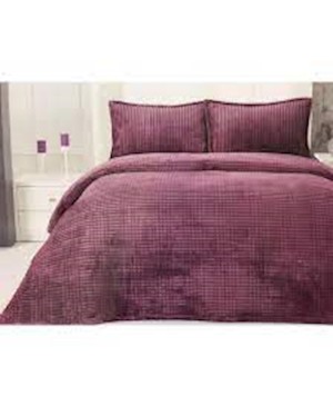 Golden Home (Merinos) Modern Line Mürdüm Ç.k Yatak Örtüsü