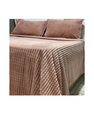 Golden Home (Merinos) Modern Line Gülkurusu/pudra Ç.k Yatak Örtüsü