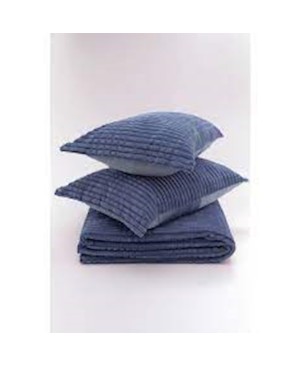 Golden Home (Merinos) Modern Line Lacivert Ç.k Yatak Örtüsü