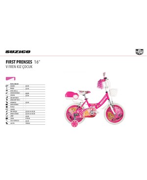 Suzico First Prenses 16 Jant Ç.kadro