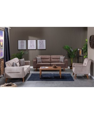 Aytaş Kelebek Koltuk Takım(3+1+1 Mosakki 5026 : 3 Mosakki 7114  2022/1 Katalog Rengi)