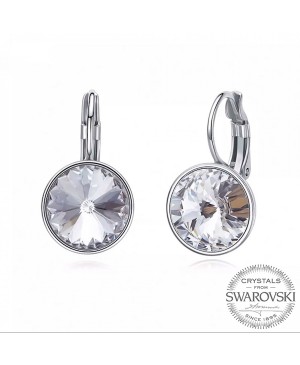 Swarovski Taşlı Küpe (Altın Kaplama )