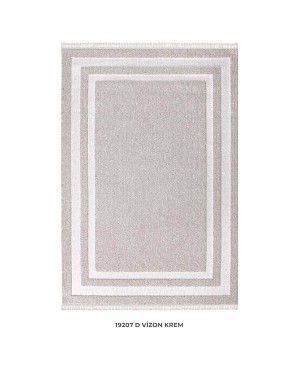 Koza Halı  Mood  19207 Vizon/Krem 160x230 Halı 3.68 m²