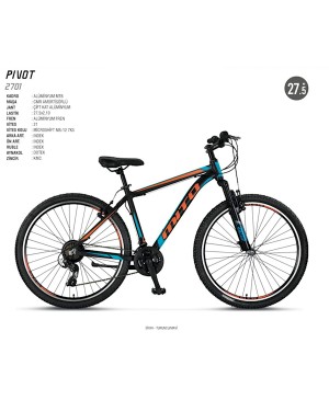 Mito Pivot Alüminyum Kadro 27,5" Jant Bisiklet