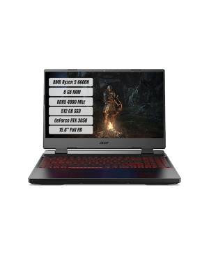 Acer Nitro 5 NH.QGXEY.001  R5-6600U 8 Gb Ram 512 SSD RTX-3050 Freedos Gaming 15,6"Notebook