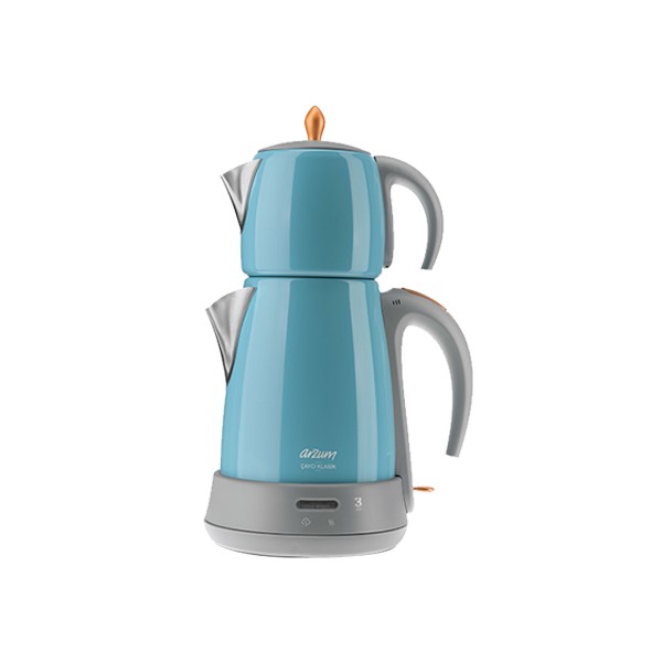 Arzum Ar3019 Caycı Klasik Çay Robotu Mavi - FIRSAT ÜRÜNÜ Arzum Ar3019 Caycı Klasik Çay Robotu Mavi - FIRSAT ÜRÜNÜ
