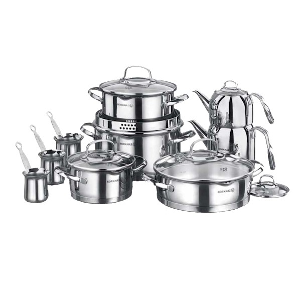 Korkmaz A1702 Steama 15 Parça Hiper Set Korkmaz A1702 Steama 15 Parça Hiper Set