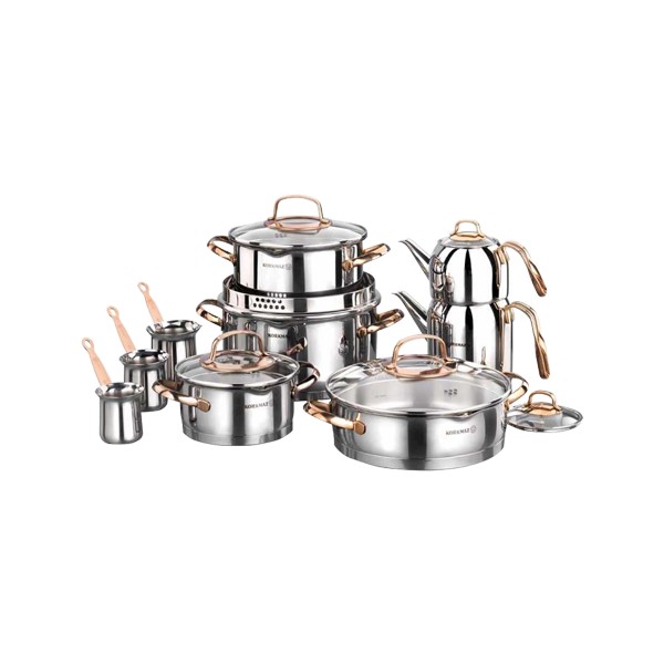 Korkmaz A1703 Rosanna 15 Parça Hiper Set Korkmaz A1703 Rosanna 15 Parça Hiper Set