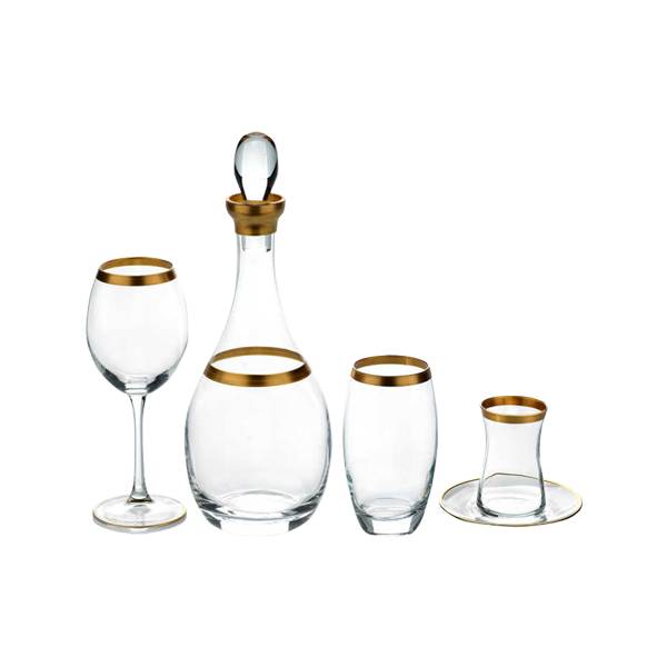 Korkmaz A9226 Gala Gold 49 Parça Bardak Seti Korkmaz A9226 Gala Gold 49 Parça Bardak Seti