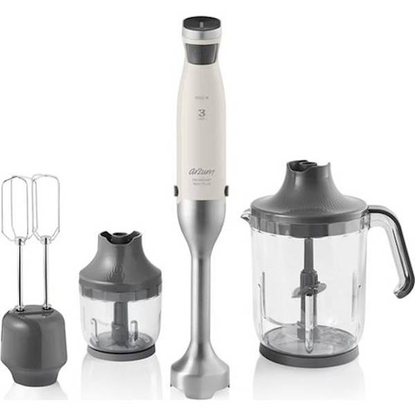 Arzum AR1070 Technoart Maxı Plus El Blender Seti-Krem Arzum AR1070 Technoart Maxı Plus El Blender Seti-Krem