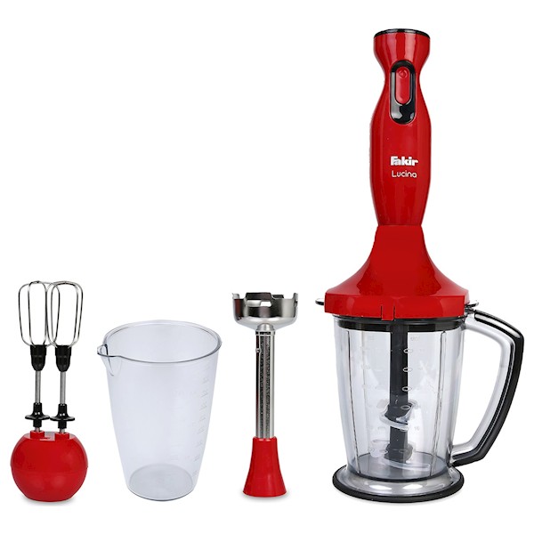 Fakir Lucina Blender Seti Kırmızı Fakir Lucina Blender Seti Kırmızı
