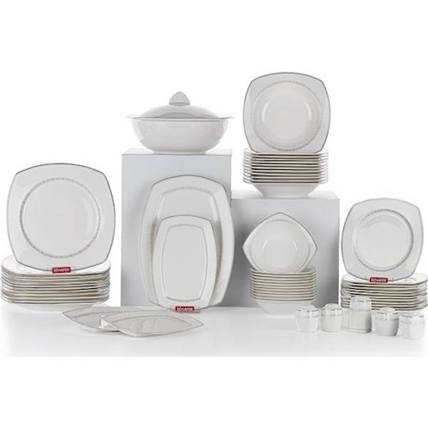 Schafer 1s355-01001-plt01 Juno Yemek Takımı 60 Prç Platin Schafer 1s355-01001-plt01 Juno Yemek Takımı 60 Prç Platin