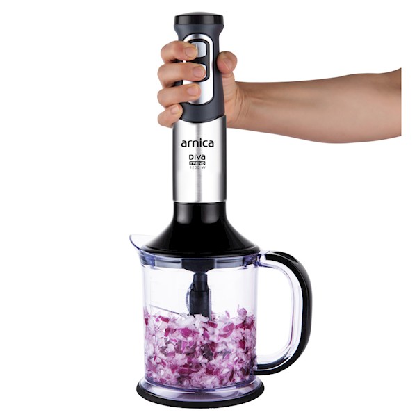Arnica Gh21592 Diva Trend Silver Blender Set Arnica Gh21592 Diva Trend Silver Blender Set