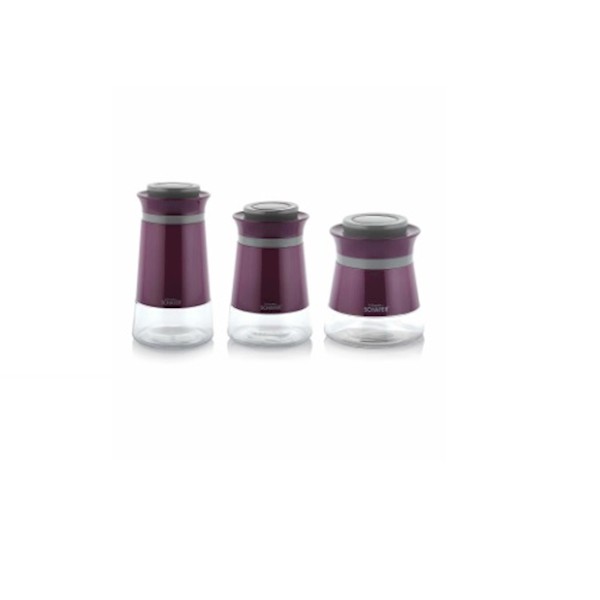 Schafer Kitchen House Baharat Seti Mürdüm 3 Boy 3 Parça Schafer Kitchen House Baharat Seti Mürdüm 3 Boy 3 Parça