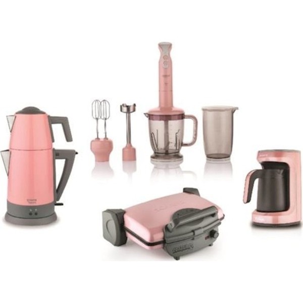 Schafer Elektro Mega Ev Aletleri 4lü Set Rosegold Schafer Elektro Mega Ev Aletleri 4lü Set Rosegold