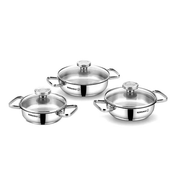 Korkmaz A1966 Aqua 6 Parça Omlet Set Korkmaz A1966 Aqua 6 Parça Omlet Set
