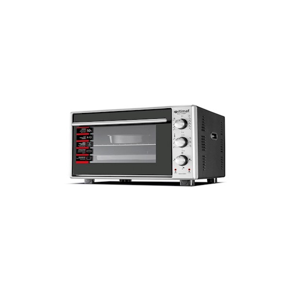 İtimat 8022 Mini Fırın Çift Camlı (50 Lt) İnox İtimat 8022 Mini Fırın Çift Camlı (50 Lt) İnox
