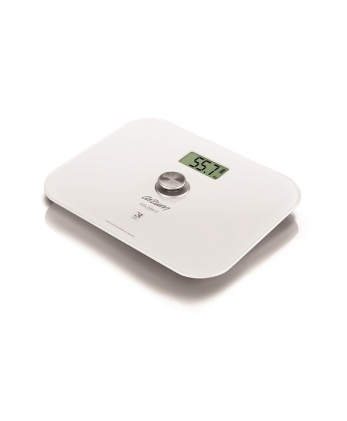 Arzum AR5034 Color Fit Beyaz Cam Banyo Baskülü