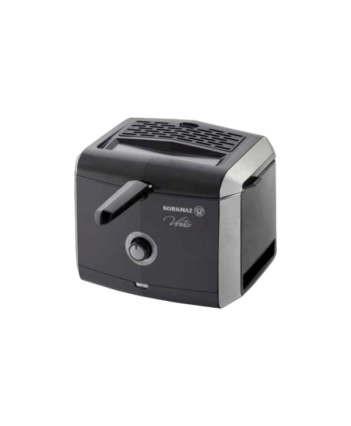 Korkmaz A486 Vertex Fritöz Siyah