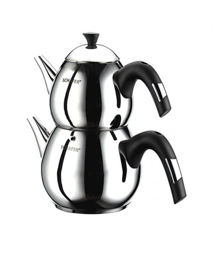 Schafer Tea Chef Çaydanlık Takımı Orta 4 Parça Siyah