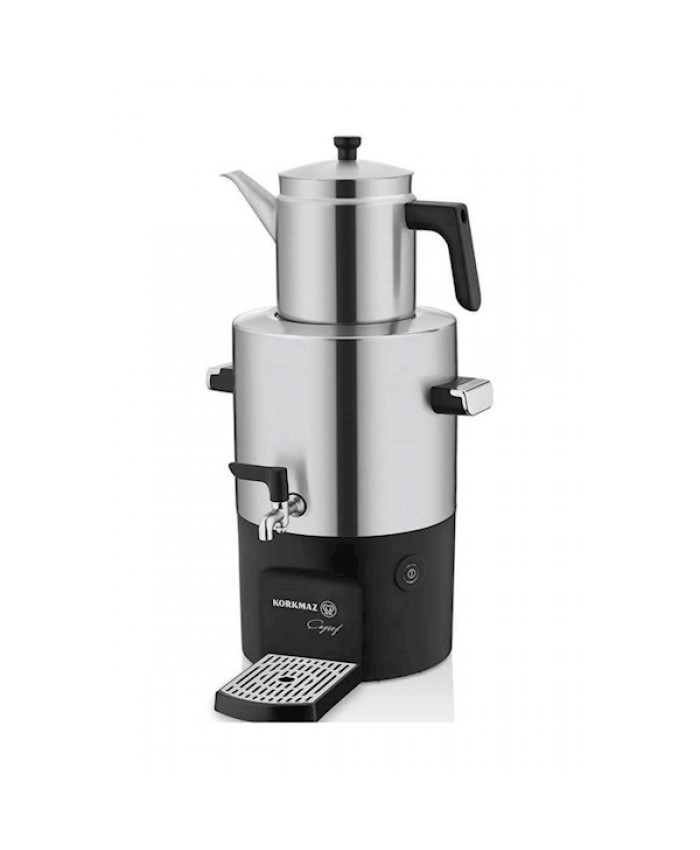 Korkmaz A841 Çayşef Semaver Inox/satin