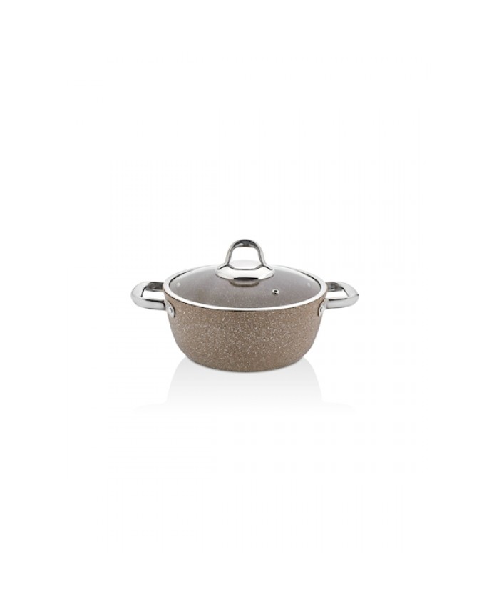 Schafer Galaxy Tech Derin Tencere 24cm Cappuchino