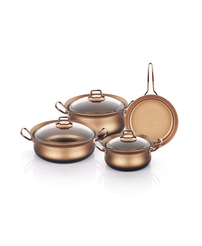 Schafer 1s3715-22005-alt01 Kessel Tencere Seti  7 Prç. Altın