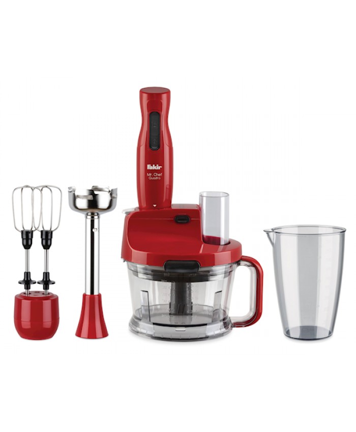Fakir Mr Cheff Quadro Blender Set Rouge
