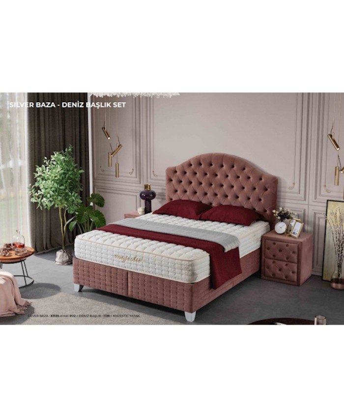 Türkmen Majestic Yatak & Deniz Başlıklı Set 150x200 