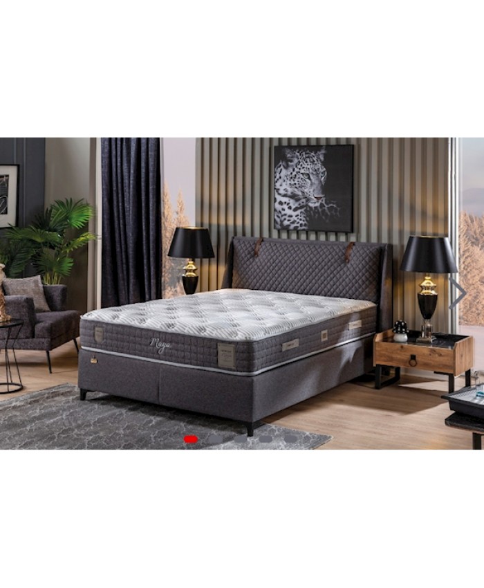 Aytaş Maya Set 150x200 cm (İpeks41100) gri keten