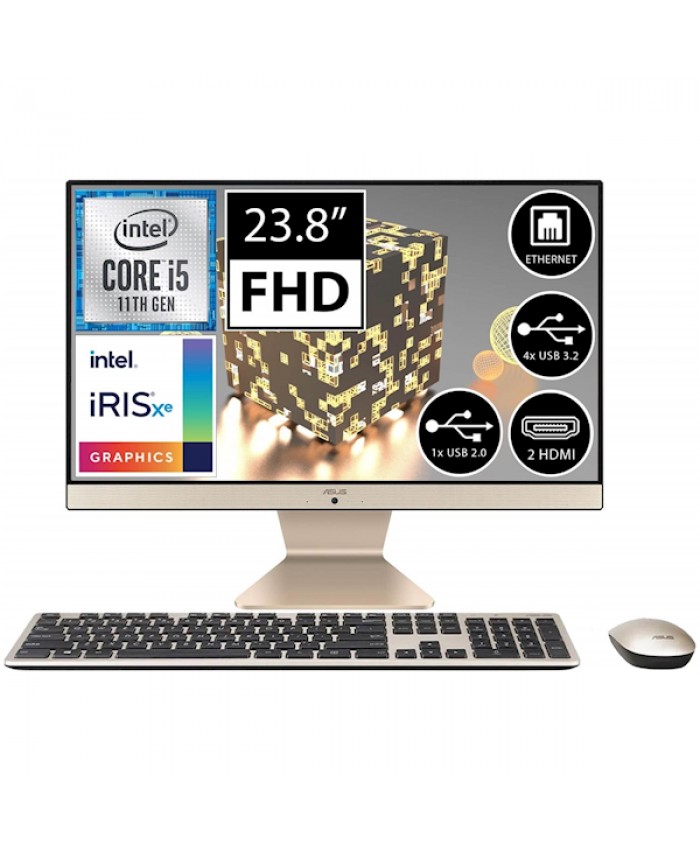 Asus V241EAK-BA041M İ5-1135G7 8 Gb Ram 256 Gb Ssd Iris Xe Graphics 23.8'' Freedos All İn One Pc