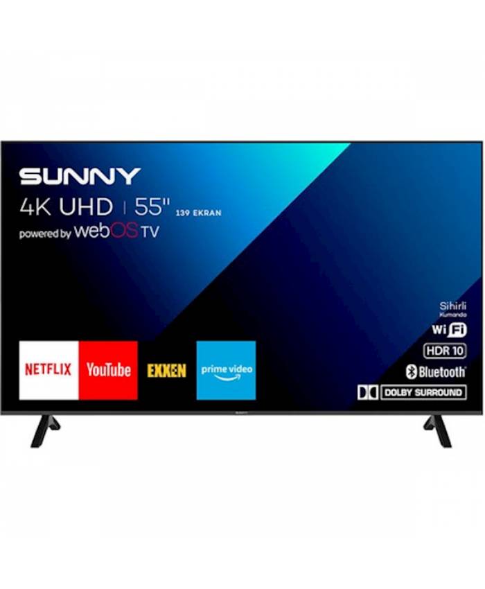 Sunny Sn55FMN252-0276 Mtr 55'' Uhd 4k Webos Led Tv