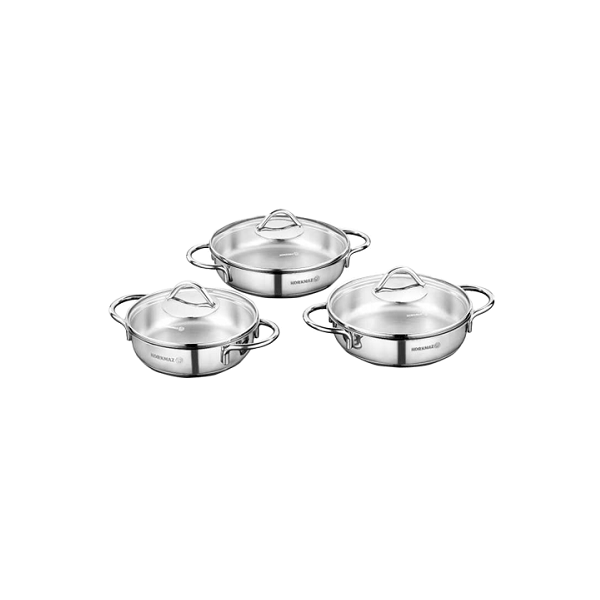Korkmaz A1805 Tombik 6 Parça Omlet Set Korkmaz A1805 Tombik 6 Parça Omlet Set