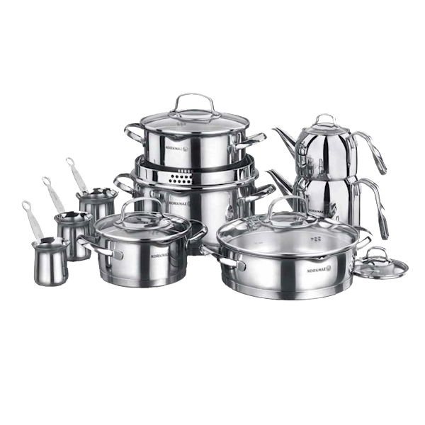 Korkmaz A1702 Steama 15 Parça Hiper Set Korkmaz A1702 Steama 15 Parça Hiper Set