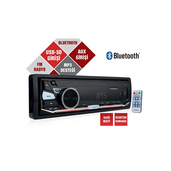 Goldmaster V700 Usb Bluetooth Oto Teyp Goldmaster V700 Usb Bluetooth Oto Teyp