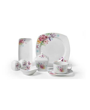 !!!Korkmaz A8608 Bonjour Collection 28 Parça Kahvaltı Seti 