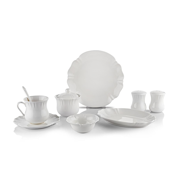 Schafer 1S506 02001 BYZ01 Naiv Kahvaltı Takımı 34 Parça Beyaz Schafer 1S506 02001 BYZ01 Naiv Kahvaltı Takımı 34 Parça Beyaz