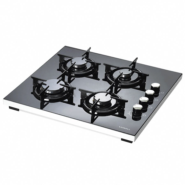 Luxell Lx-40tshdf Siyah Cam Setüstü Ocak D.gazlı Luxell Lx-40tshdf Siyah Cam Setüstü Ocak D.gazlı