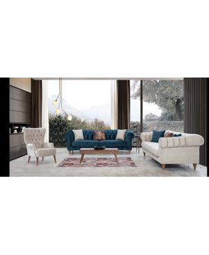 Rustik Lux Maksi Tk 3+3+1+1 (1100-1109-1770-P14)+(1109-1100-1770-P14)