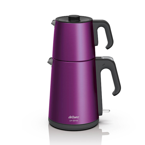 Arzum Ar3080 Çay Sefası Çay Makinesi - Mürdüm Arzum Ar3080 Çay Sefası Çay Makinesi - Mürdüm