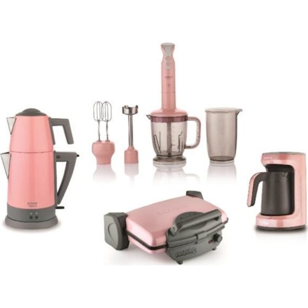 Schafer Elektro Mega Ev Aletleri 4lü Set Rosegold Schafer Elektro Mega Ev Aletleri 4lü Set Rosegold