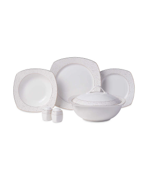 !!!Korkmaz A8122 Mona Coll. 60 P Yemek Takımı (kare)
