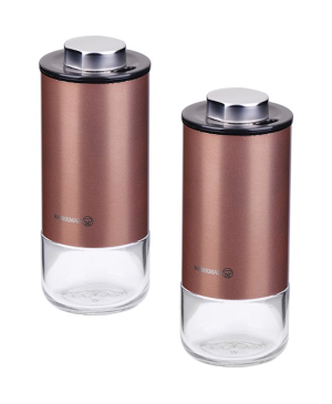 Korkmaz A5521-2 Stora Plus Tuzluk Biberlik Seti Rose Gold