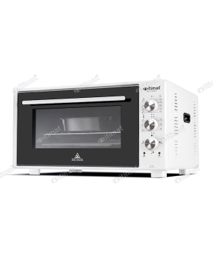 İtimat 8020 Mini Fırın Çift Camlı (50 Lt) Beyaz