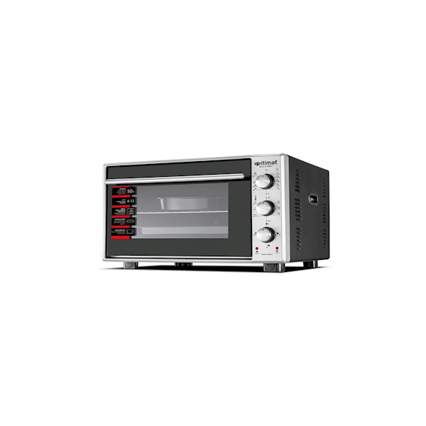 İtimat 8022 Mini Fırın Çift Camlı (50 Lt) İnox İtimat 8022 Mini Fırın Çift Camlı (50 Lt) İnox
